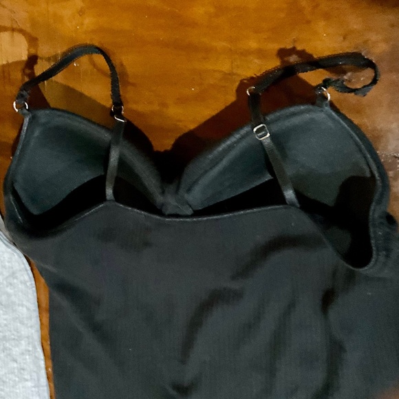Energie Two, Black & Gray Tank Tops with Built in Bras Sz Med - Picture 5 of 15